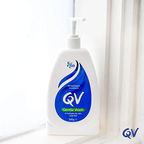 QV Qv Gentle Wash 500g -Recommended for Cleansing Drier Skin As It Contains A High Concentration of Moisturiser