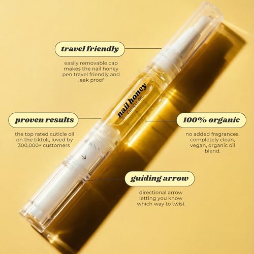 Twinkled T Nail Honey Cuticle Oil Pen – Nail Growth & Strengthening