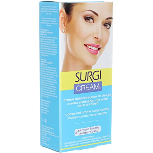 SURGI-CREAM Facial Hair Removal Cream 1 oz (Pack of 4)