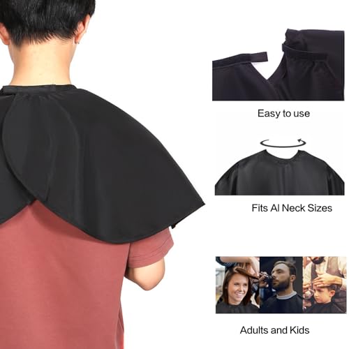 Waterproof Barber Cape, Professional Salon Hair Cutting Nylon Apron