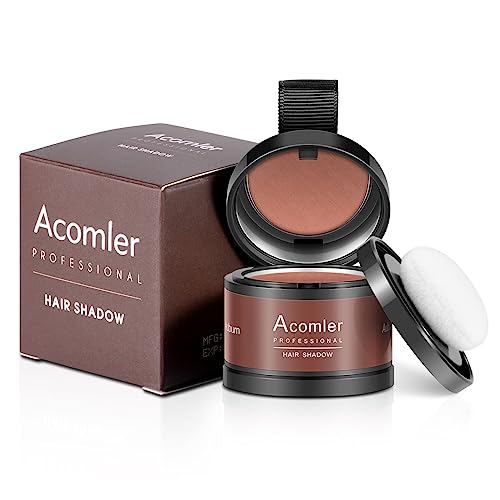 Acomler Root Cover Up Powder for Hair Touch Up Gray Hair & Bald Spots