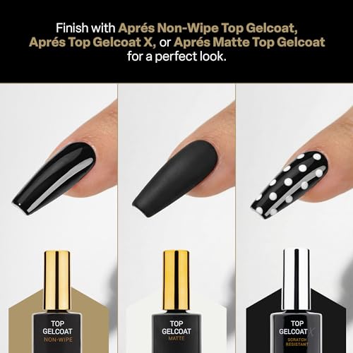 Aprés Base Gelcoat X 15ml - HEMA & TPO-Free Rubber Base Coat Gel Polish