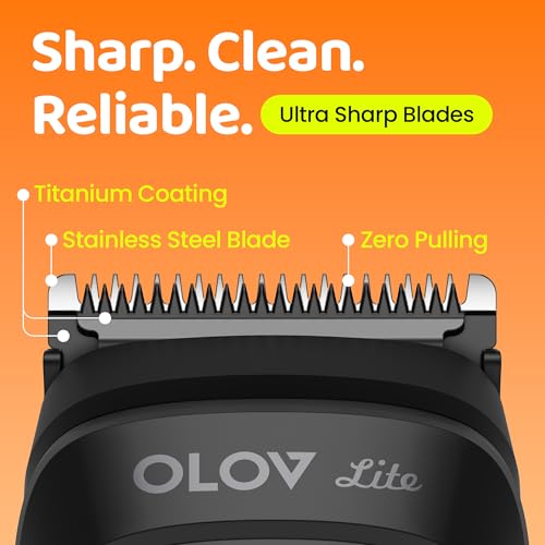 Electric Beard Trimmer for Men,Nose Hair Trimmer & Men's Electric Razor 10-in-1 Grooming Kit Cordless Shaver Gift-Ready for Men(Black)