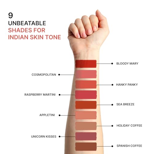 Love Earth Liquid Mousse Lipstick - Matte Finish, Waterproof