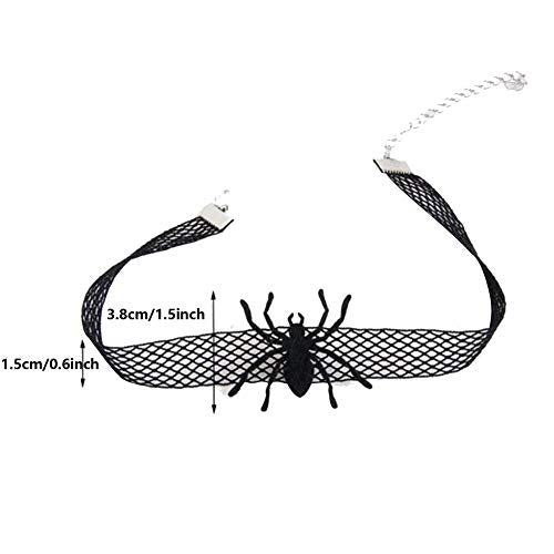 LERTREE 3PCS Halloween Spider Web Headbands Cosplay Party Hairband Dress Up Hair Accessories (3PCS Spider Web Headband)