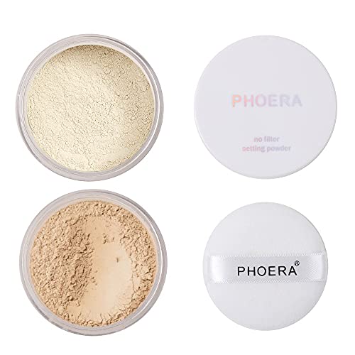 PHOERA Setting Powder Duo - Oil Control & Full Coverage