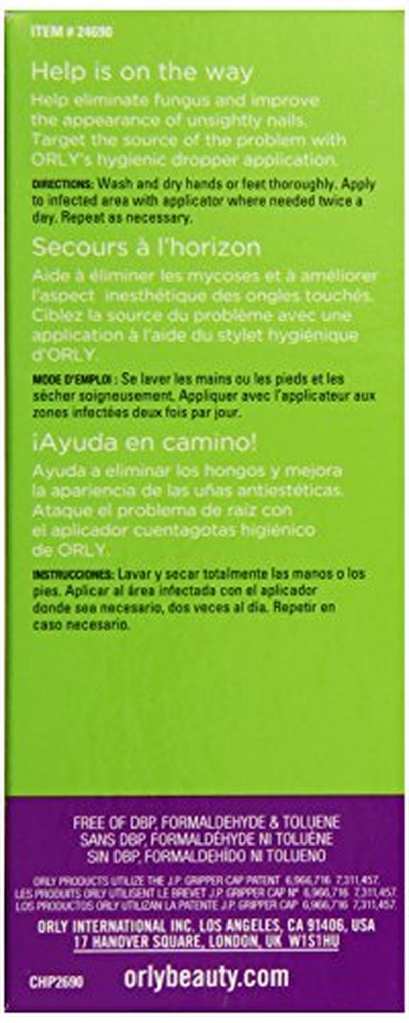 ORLY Fungus MD 0.6 Ounce Professional Nail Treatment