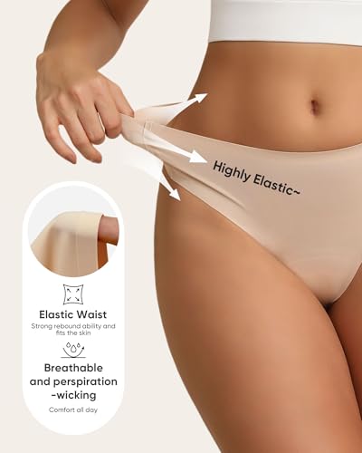 Camel Toe Concealer Thong with Built-in Crotch Panel