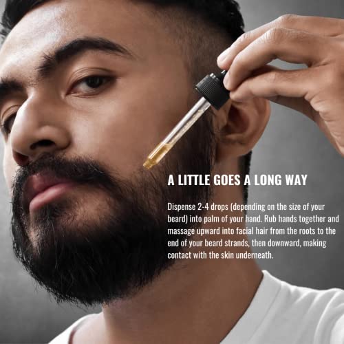 Angie Watts Smitty¡¯s Conditioning Beard Oil, 2oz - All Natural and Organic Ingredients ? Softens, Conditions and Promotes Beard Growth ? Beard Grooming and Mustache Maintenance