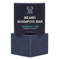 ZEUS Beard Wash Bar for Men, All-Natural Hydrating Shampoo, Skin-Clarifying Soap & Beard Care Cleanser with Natural Ingredients, Anti-Itch & Gentle on Skin (Made in USA) Verbena Lime