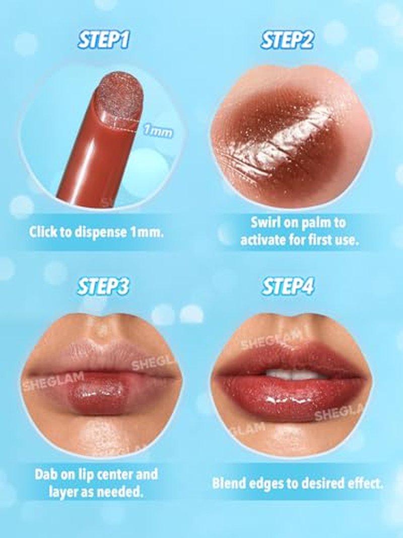 SHEGLAM Pout-Perfect Moisturizing Lip Gloss - Sugar Crystal