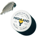 Highland Glacial Hair Clay Pomade – Medium Hold, Natural