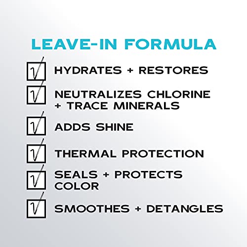 Keracolor Purify Plus Leave-In Conditioning Treatment for Fine to Medium Hair, Detangling, Neutralizes Hard Minerals, Color-Safe, 7 Fl Oz