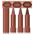 Matte Lip Crayon & Liner Combo Set - 9 Shades
