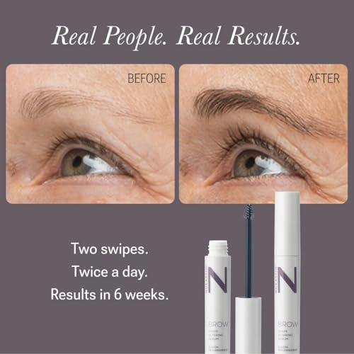 NULASTIN Shape Altering Eyebrow Serum - Fuller, Thicker Brows (0.1 Fl Oz)