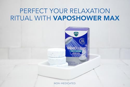 Eucalyptus Shower Steamer Tablets - Non-Medicated Aromatherapy, 4ct