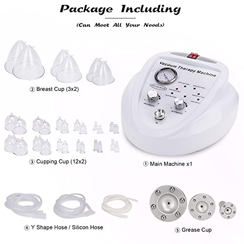 Vacuum Cupping Therapy Machine with 30 Cups & Gua Sha