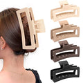 5 Inch Jumbo Claw Clips for Thick Hair, 4 Pack XL