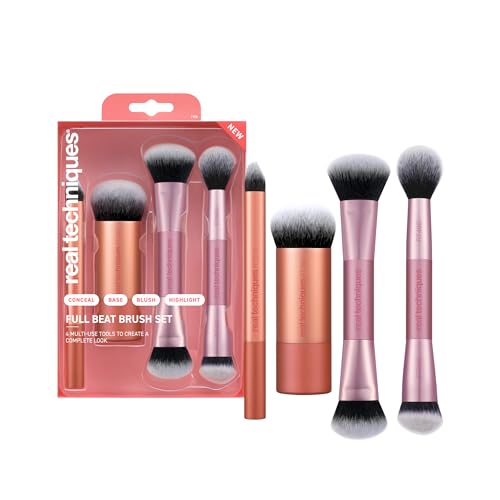 Real Techniques Full Beat 4-Piece Makeup Brush Set
