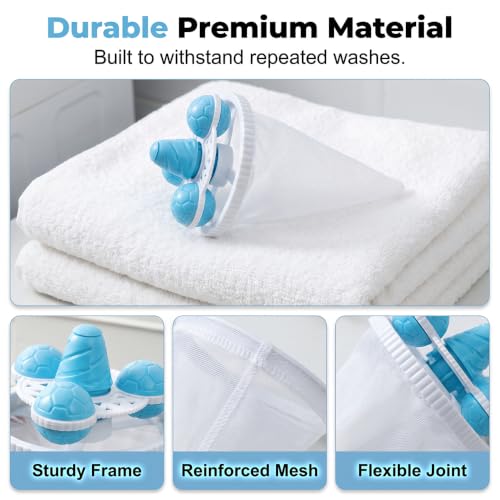 Pet Hair Remover Floating Mesh Bag for Washing Machine