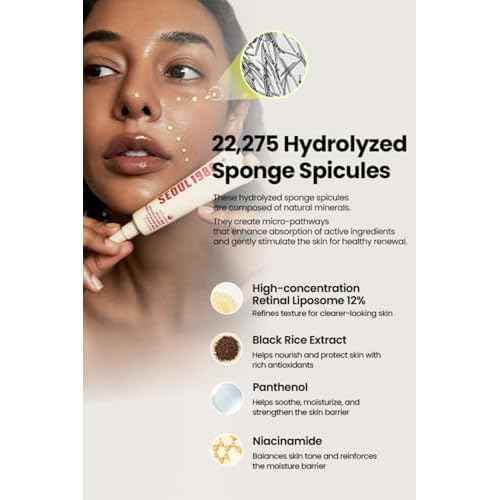 K-SECRET SEOUL 1988 Retinal Advanced Shot ? Formulated with 22,275 Spicules and Advanced Retinal Liposome 12% | Fine Lines and Skin Texture Care Serum | Korean Skincare, 15ml / 0.51 fl oz