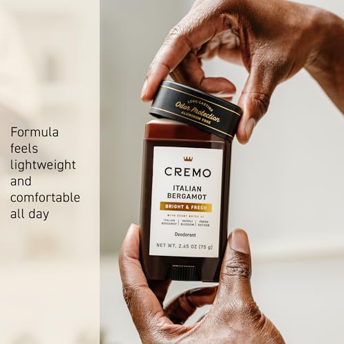 Aluminum-Free Men's Deodorant with Italian Bergamot - 48-Hour Odor Protection