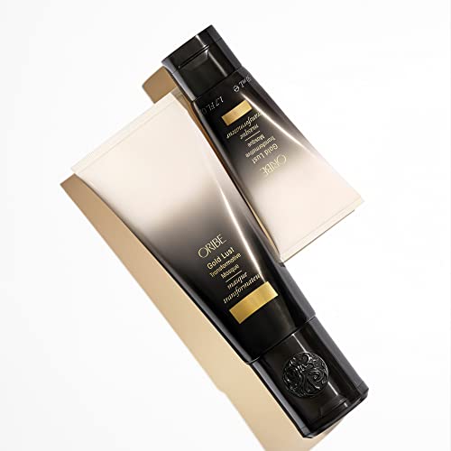 Oribe Gold Lust Transformative Hair Mask - Deep Conditioning Treatment Mask for Dry & Damaged Hair - Strengthens & Repairs Damage - Softens, Smooths & Adds Shine - Travel Size - 1.7 oz