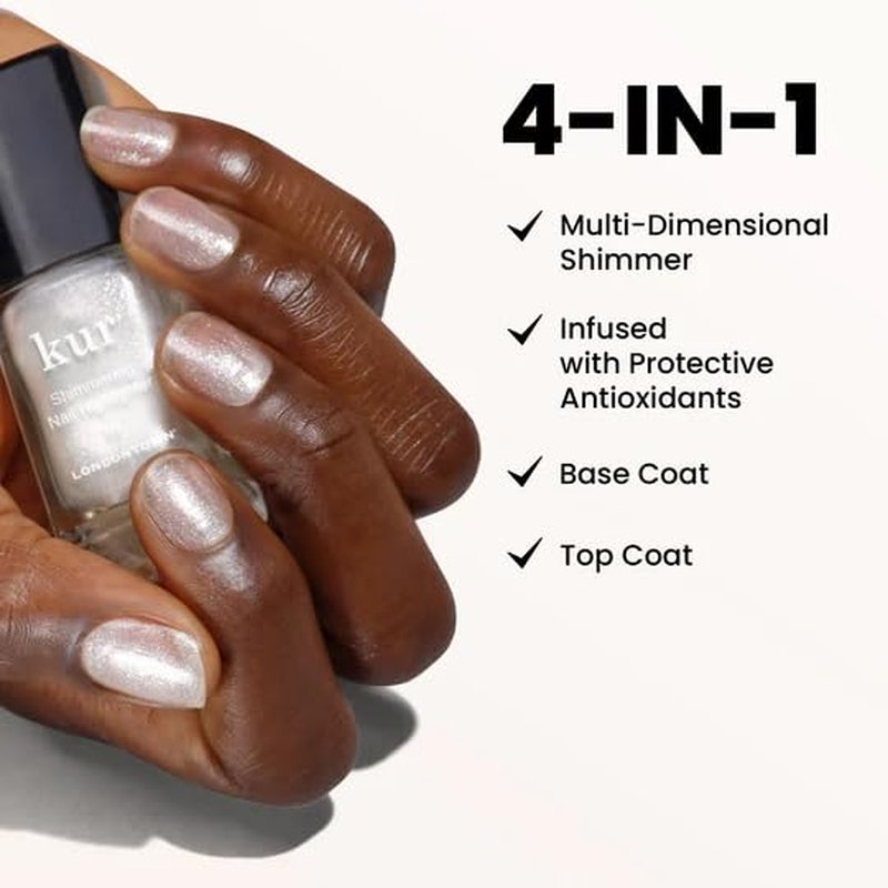 LONDONTOWN Shimmer Nail Highlighter - Iridescent Nail Polish Treatment