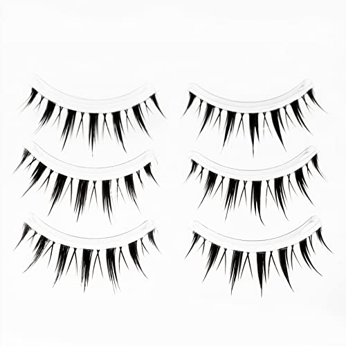 Manga Eyelashes 5 Pairs - Japanese Anime False Lashes