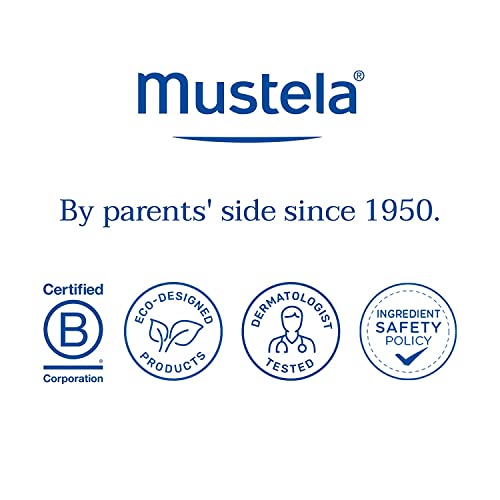 Mustela Baby Gentle Shampoo with Natural Avocado - Hair Care for Kids of all Ages & Hair Types - Tear-Free & Biodegradable Formula - 16.9 fl. oz.