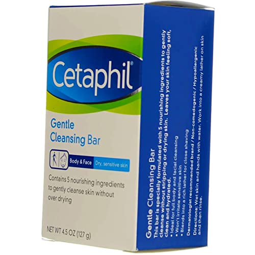 Gentle Cleansing Bar for Dry Sensitive Skin 4.5 OZ
