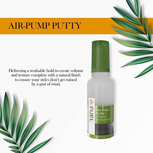 Fuel Air-Pump Putty Hair Styling - Medium Hold with Green Tea