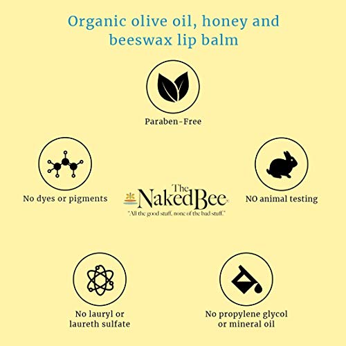 The Naked Bee Organic Orange Blossom Honey Lip Balms + The Naked Bee Orange Blossom Honey Hand Salve 2oz