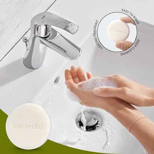 DincherBel 200 Pack 0.5oz Travel Soap, Mini Round Cleansing Bars Soap Bulk Travel Size, Individually Wrapped Toiletries Amenities for Hotel, Airbnb, Shelter, Camping and Traveling