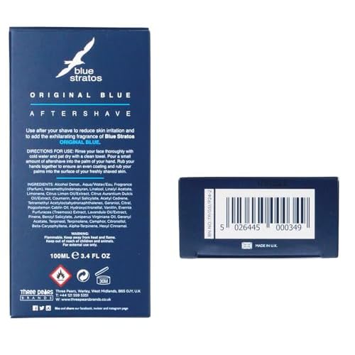 Blue Stratos 100ml Aftershave