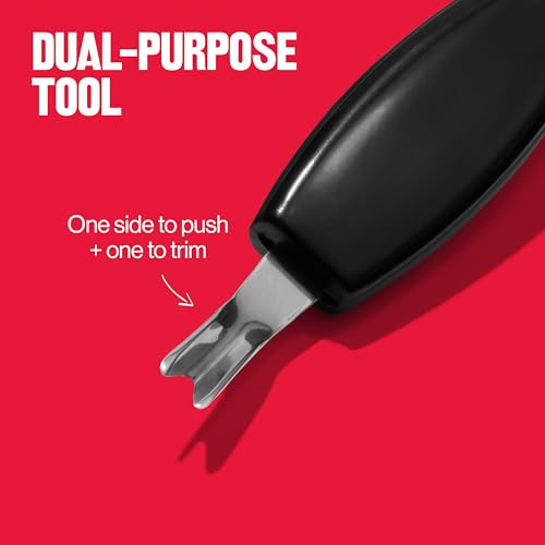 Revlon Cuticle Trimmer with Cap, Precision V-Tip & Comfort Grip