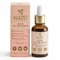 NAT? BOTANICALS Light Face Oil Serum for Oily & Combination Skin - Vitamin A from Sweet Almond & Lightweight Botanical Blend with Tea Tree Oil - Fast Absorbing, Hydrating & Naturally Aromatic - 1fl oz