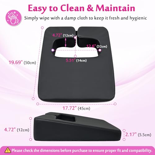 AOSSA Ergonomic Breast Support Pillow for Massage Table & Prone Sleep