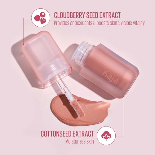 Kaja Whipped Dream Liquid Eyeshadow & Blush - Rose Macaron