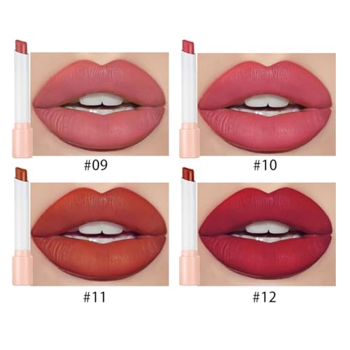 FYEBOO 4-Color Matte Lipstick Set - Long Lasting Waterproof