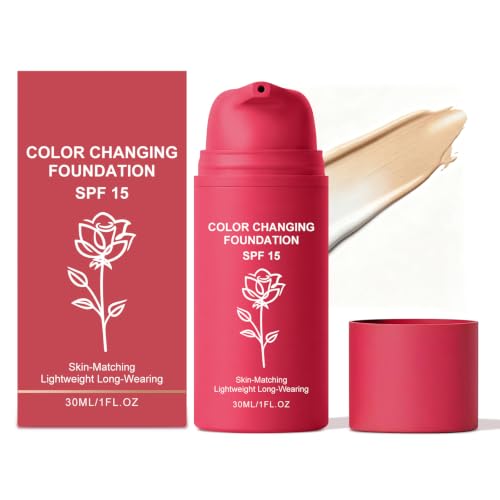 Korean Color-Changing Foundation for Mature Skin