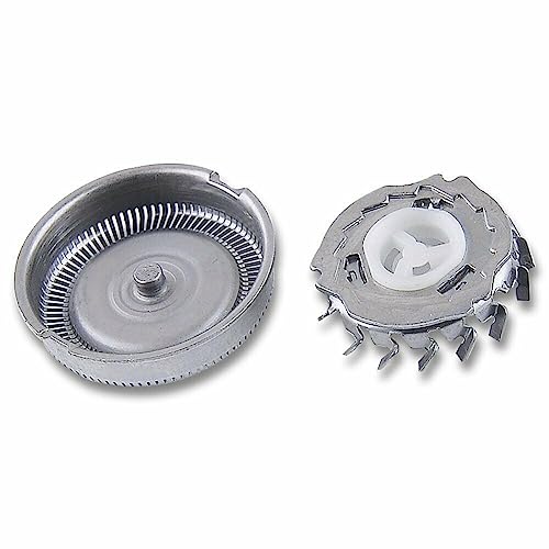 Electric Razor Replacement Shaver Heads for Philips HQ55 HQ3 HQ4+ HQ56 HQ6906 HQ6900 HQ6940 HQ6970 HQ6904 Reflex Plus and Electric Micro Action 3 Pieces