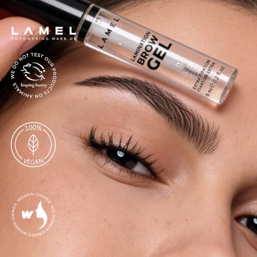 Lamel Clear Eyebrow Lamination Gel - Long-Lasting Brow Hold