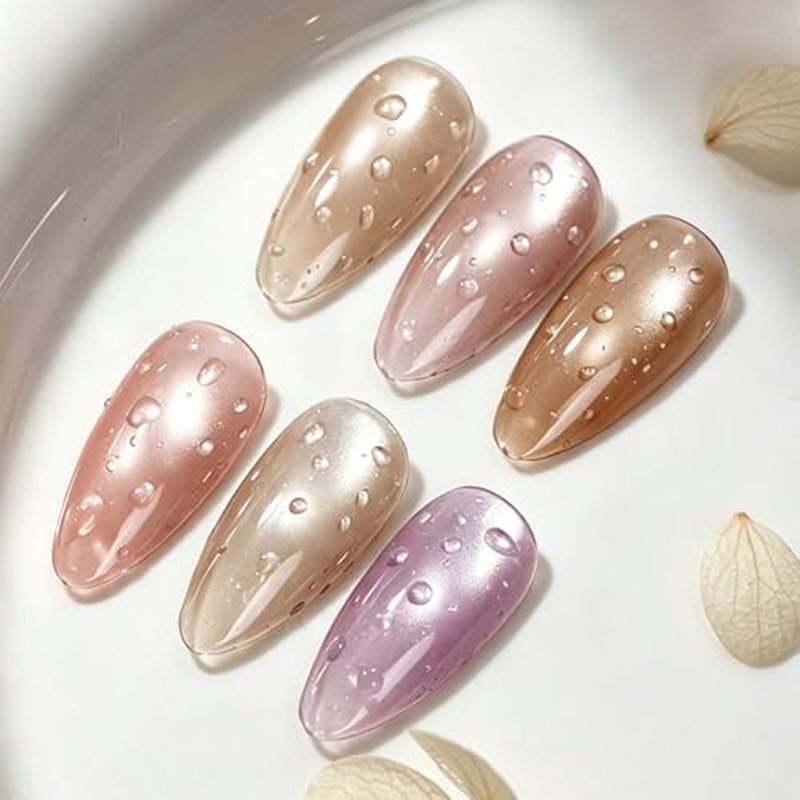 3D Water Drop Gel Top Coat - UV/LED Soak Off Nail Art Kit (2x12ml)