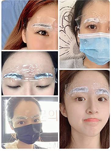 Disposable Eyebrow Tattoo Plastic Wrap - Microblading Supplies (2 PCS)