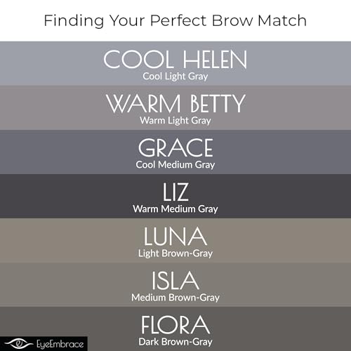 Light Gray Waterproof Eyebrow Pencil for Natural & Defined Brows