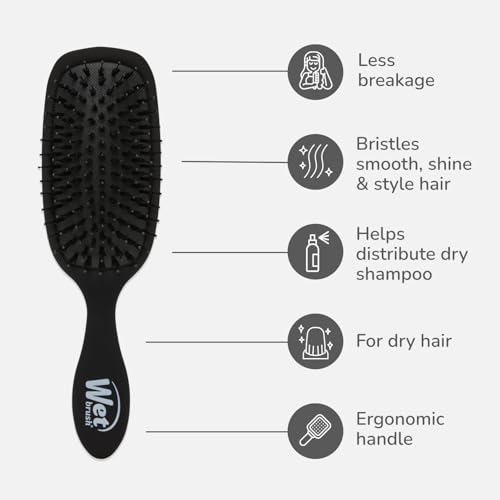 Wet Brush Smooth Styler Hair Brush - Black Frost