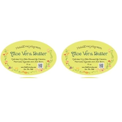 Aloe Vera Butter ?Hydration of Dry Skin Caused By Eczema, Psoriasis, Rosacea, Sun Burn, Wind Burn, and General Chapping 16 Oz (Pack of 2)