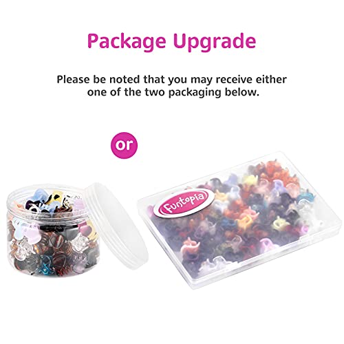 Mini Hair Claw Clips 72 Pcs - Small Jaw Clips for Girls & Women