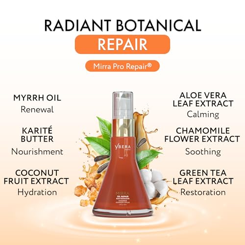 Ybera Mirra Oil - Premium Hair Repair Oil for Dry & Frizzy Hair, 60ml